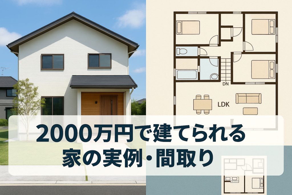 【実例あり】注文住宅2000万円台の間取り例｜土地込み・建物のみの総額を比較 | 公益財団法人 岡山県スポーツ協会